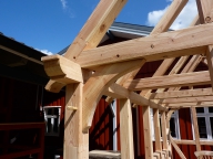 Traditionelle Holzbautechnik